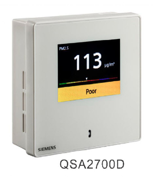 Siemens QSA2700D, S55720-S458 Fine dust sensor with display