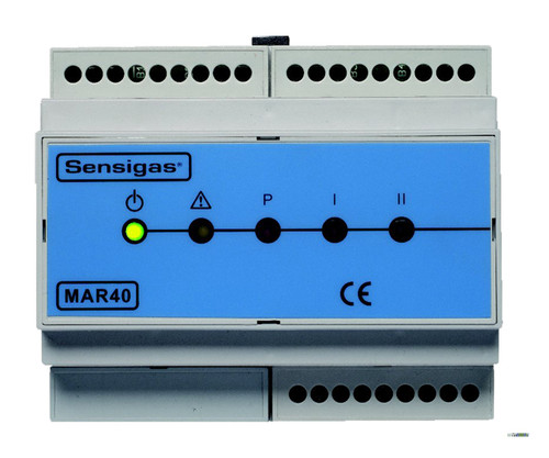 Sensigas MAR40, Relay module with 4 digital outputs for local signalling of zone alarms