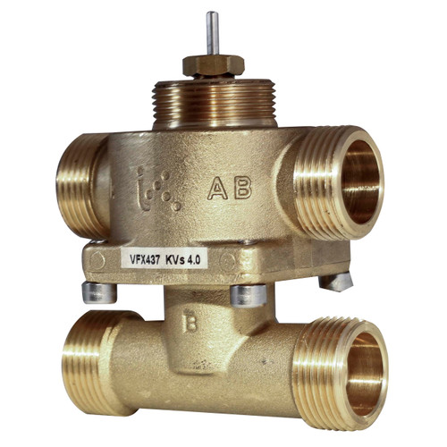 VFX437 Vfx 2  3  And 3 Way Bypass Fan Coil Valves P12237