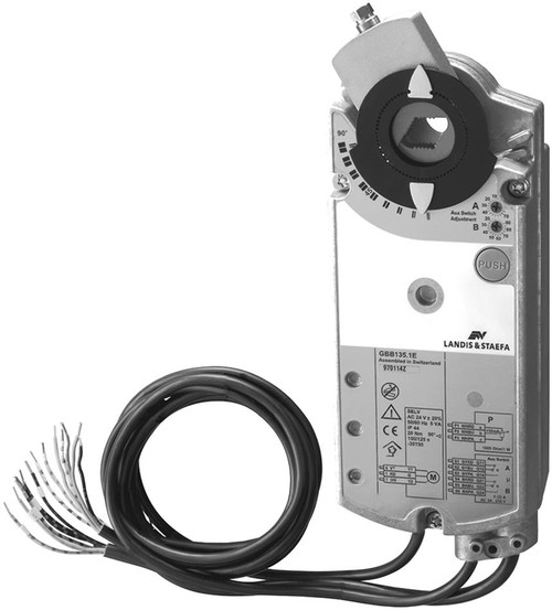 GBB131.1E rotary air damper actuator