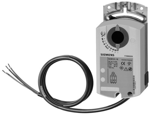 Siemens GDB161.1E rotary air damper actuator Siemens GDB161.1E rotary air damper actuator
