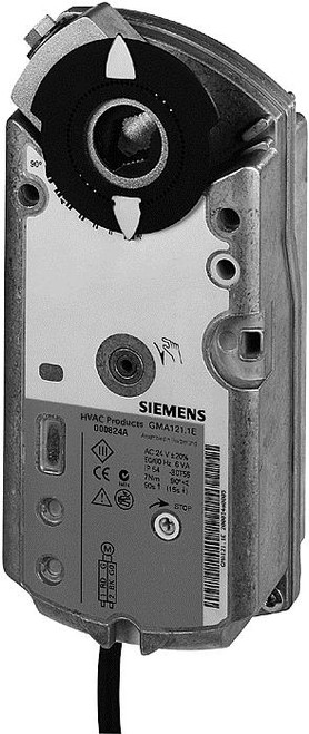 Siemens GMA136.1E Rotary air damper actuator