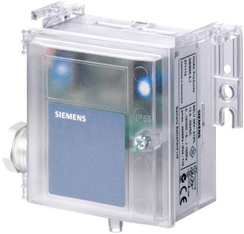 QBM3020-10 Air duct differential pressure sensor, 0…1000 Pa S55720-S237 QBM3020-10 Air duct differential pressure sensor, 0…1000 Pa S55720-S237
