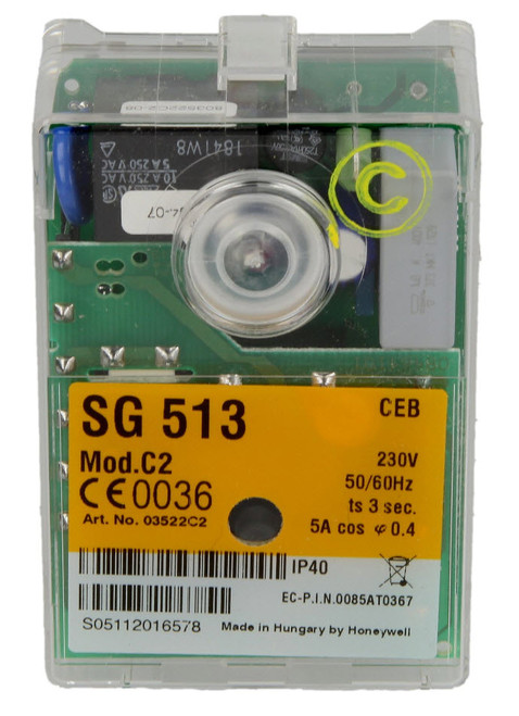 Honeywell SG513, Elco Control unit 13011099
