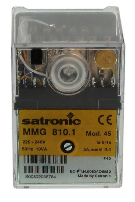 Honeywell MMG 810.1 mod. 45, Satronic 0642620U, Combined burner control unit Honeywell MMG 810.1 mod. 45, Satronic 0642620U, Combined burner control unit