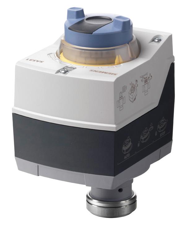 Sas Siemens SAS61.03, S55158-A100, electromotoric actuator