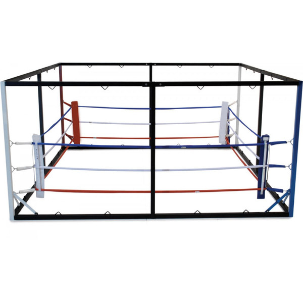 Boxing ring with fights. zone 6 x 6 m., on the platform 8 x 8 m. 1 m high.  купить от производителя SPARTA