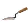 Marshalltown - 11128 Point Trowel  6 inch X 2-3/4 inch is made with a Forged 1-piece high-grade tempered ground and polished trowel steel blade. The Jenks Industrial SKU: 323689