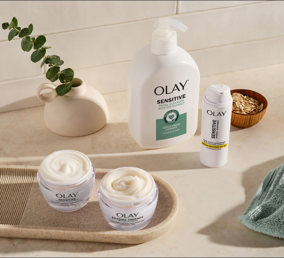 OLAY Sensitive Mineral Sunscreen with Broad Spectrum SPF 30