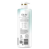 Olay Cleansing & Strengthening Body Wash with Ceramide and Vitamin B3 Complex, 20 fl oz - Back of pack