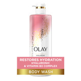 Olay Cleansing & Nourishing Body Wash with Vitamin B3 and Hyaluronic Acid, 20 fl oz