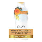 Fresh Outlast Body Wash Calendula & Mango Nectar 22oz