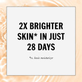 2X Brighter Skin In 28 Days versus basic moisturizer