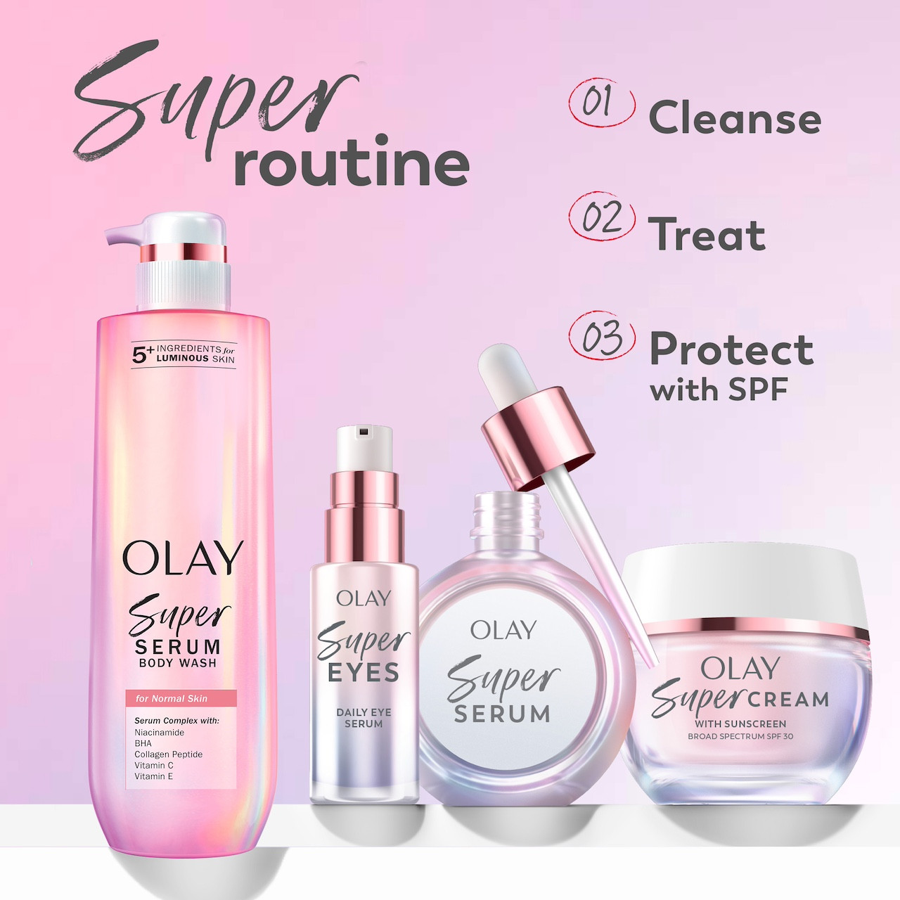 Olay Super Cream with Sunscreen SPF 30 Ultra Lightweight SPF Face