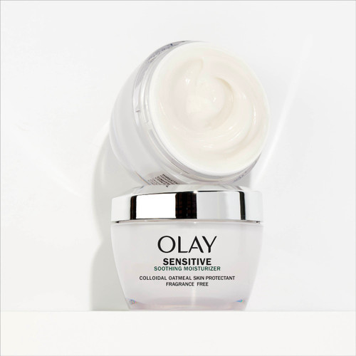 Olay Sensitive Soothing Moisturizer Colloidal Oatmeal Skin Protectant