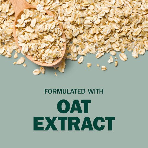 Oats image. Formulated with Oat Extract.