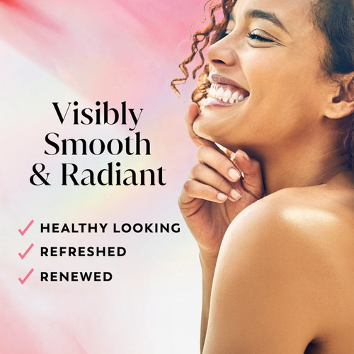 Olay Fresh Radiance Body Wash with Essence of Black Cherry and Vanilla, Vitamin B3 and Antioxidant Blend 35oz