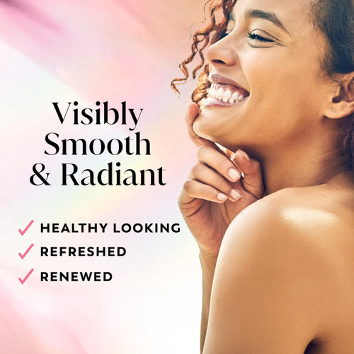 Olay Fresh Radiance Body Wash with Essence of Peach and Cherry Blossom, Vitamin B3 and Antioxidant Blend 35oz