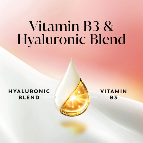 Ingredient. Vitamin B3 and Hyaluronic Blend.
