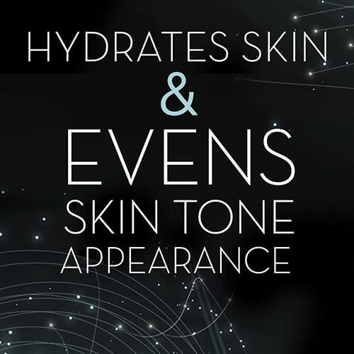 Hydrates skin and evens skin tone appearance