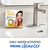 Olay Cleansing Melts + Hyaluronic package next to faucet. Daily water activated face cleanser.