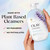 Model holding Fresh Radiance Body Wash bottle. Made with plant based cleansers. No parabens, no phthalates