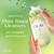 Model holding Olay Lime It Up Body Wash  made with plant based cleansers. No parabens no phthalates