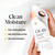 Model holding Olay Ultra Moisture Body Wash. Clean moisture. No prarbens, no phthalates, no silicones