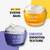 Vitamin C moisturizer jar evens skin by day. Retinol 24 moisturizer jar smooths texture by night.