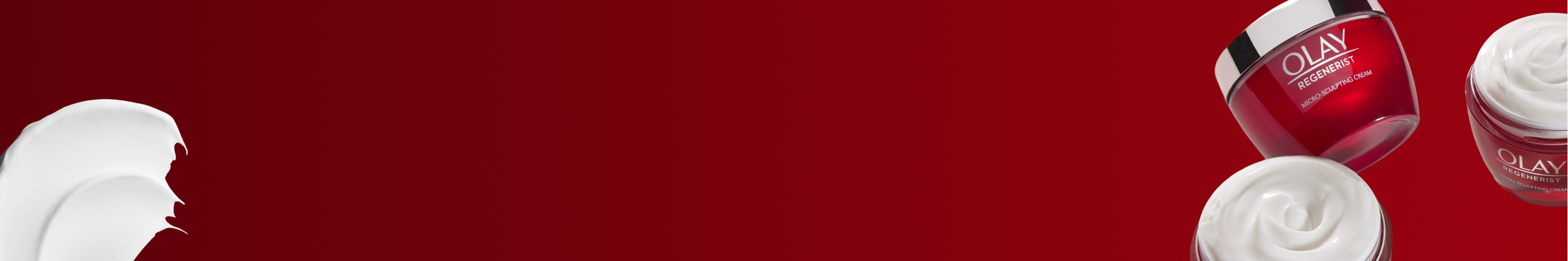 Olay Regenerist micro sculpting cream jar banner image