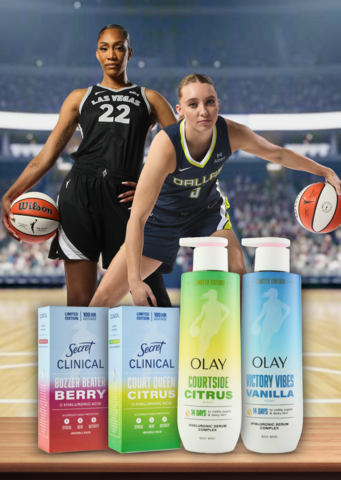 Olay & Secret Unveil Limited-Edition Collection with WNBA Stars A'ja Wilson & Paige Bueckers
