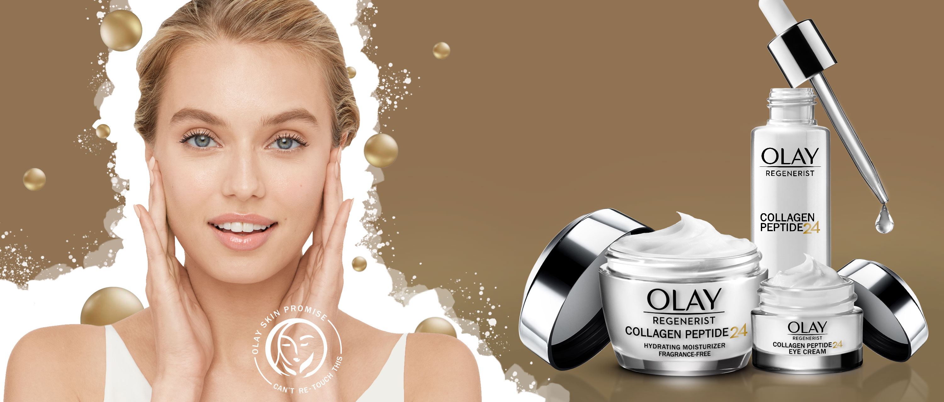 Visibly firmer skin banner