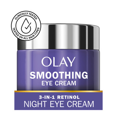 Regenerist Retinol 24 Night Eye Cream 3 in 1 Retinol eye cream. Clinically testes. Tested on all skin types.