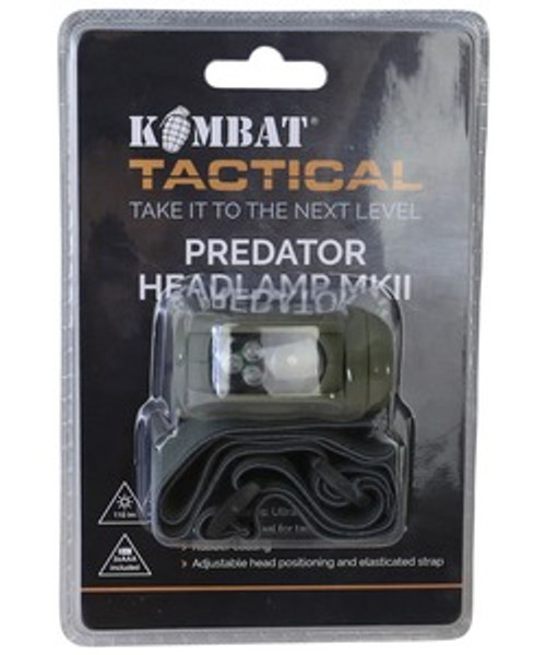 Kombat UK Predator Headlamp MK2