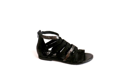 6002 NERO SANDAL