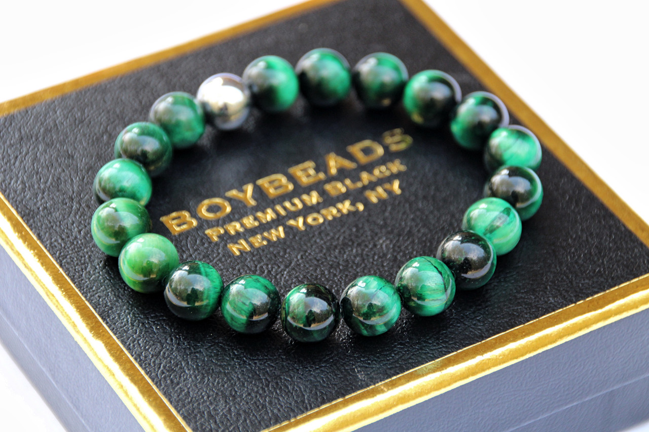 Square Lava Rock Stone Bracelet Men Women Natural Stone Beads Handmade  Bracelet | eBay