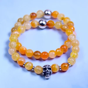 BOYBEADS Spring Sample Sale 8.0" Beaded Bracelet Set of 2- SKU165