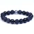 Abel by BOYBEADS 10mm Black Obsidian + Lava Handmade Beaded Bracelet for Men
