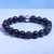 Abel by BOYBEADS 10mm Black Obsidian + Lava Handmade Beaded Bracelet for Men