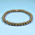 Ramone 6mm gold hematite small bead bracelet by BOYBEADS Classics