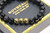 BOYBEADS Classics "Zebulon Gold TMCF-Black Obsidian + Dzi Tube Bead Bracelet for Guys