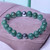 "Kefir" BOYBEADS 10mm Green African Jade, Stainless Steel Bracelet for Men NYC