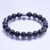 "Aldo" BOYBEADS Black Mother of Pearl Shell Bead Bracelet for Guys