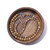 "James" 6mm BOYBEADS  22.5" Brown Picture Jasper Necklace Stainless Steel Toggle Handmade Necklace for Him