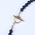 "Leon" 6mm BOYBEADS  20.5" Black Tourmaline/Lava Necklace Stainless Steel Toggle Handmade Necklace for Him