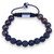 'Drake Adjustable'  BOYBEADS 10mm bronzite, obsidian, lava handmade beaded bracelet for guys