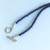 Pegasus 3mm Volcanic Lava Gemstone Toggle Necklace 20"
