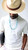 Boybeads Terrell  6mm Blue/White Agate 27" Gemstone Toggle Necklace