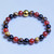 Harmony Shield Bracelet BOYBEADS 8mm multi-stone bead bracelet for men