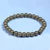 Matty 8mm vintage matte gold hematite  bead bracelet by BOYBEADS